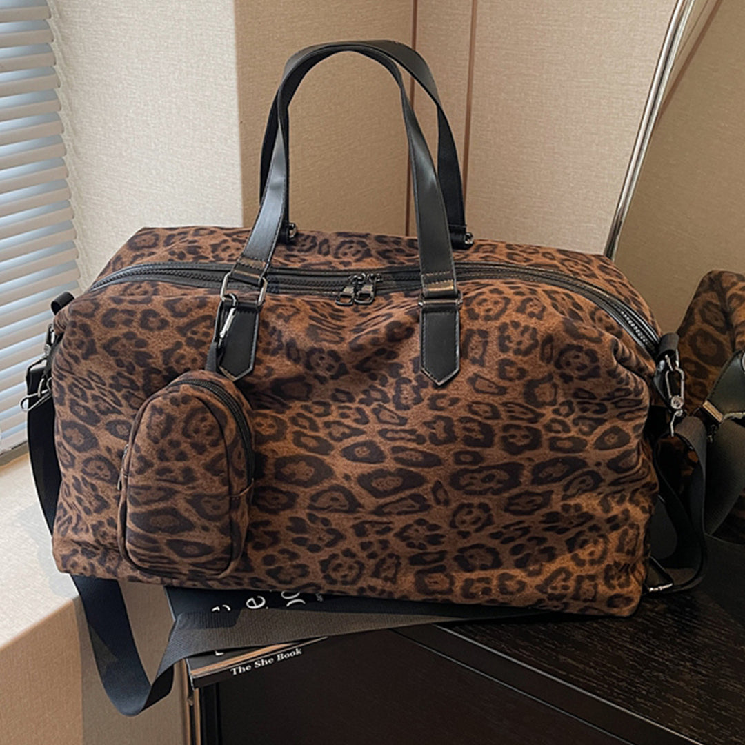 Wochenend-Reisetasche im trendigen Leopardenmuster Skanto