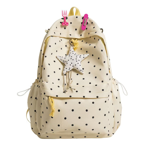 Verspielter Punkte-Rucksack Skanto