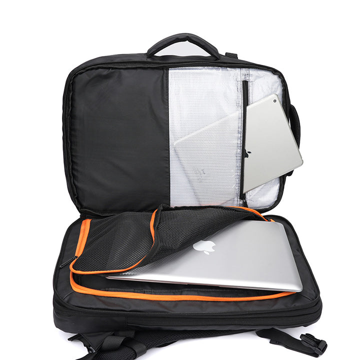 Multifunktionaler Rucksack mit Schutzfach und innovativem Design Skanto