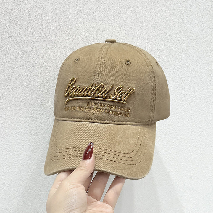 Damen trendige Mütze mit Stickerei Skanto