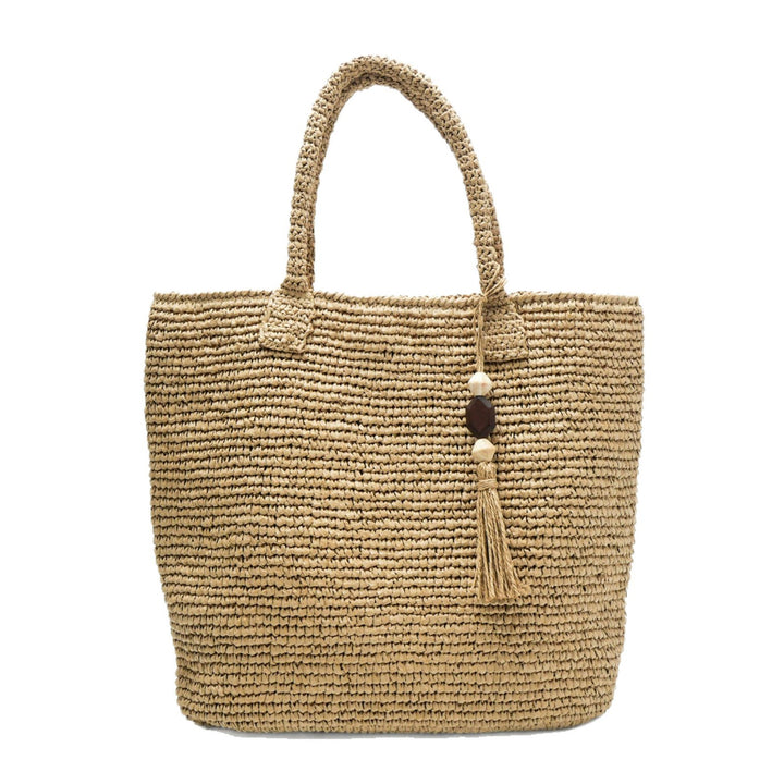 Geflochtene Tasche aus Naturmaterial Skanto