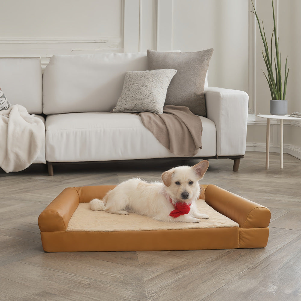 Ultra-komfortables gepolstertes Hundebett