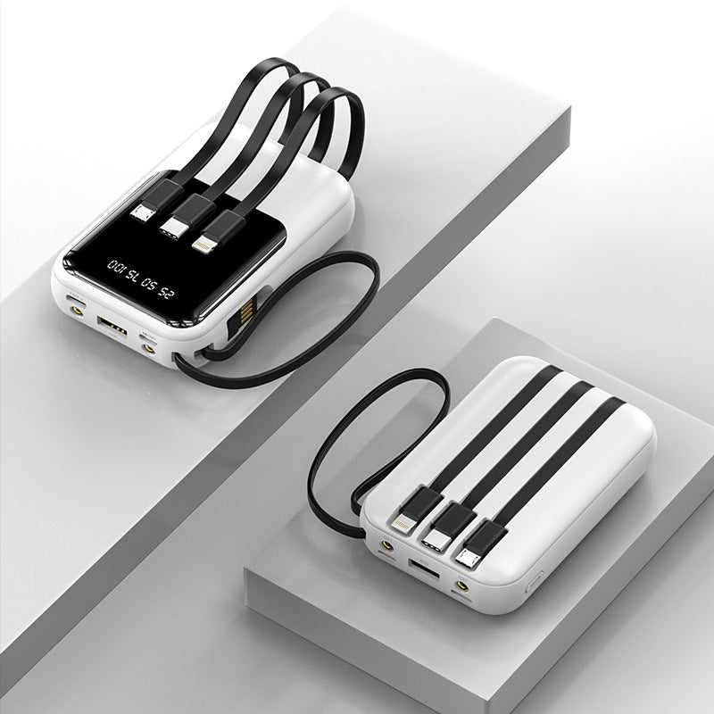 Powerbank mit multifunktionalen Anschlüssen Skanto