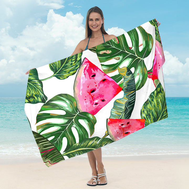 Strandtuch mit künstlerischem Mandala-Muster Skanto