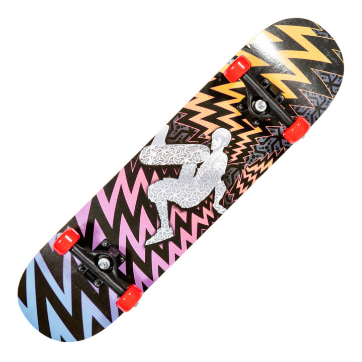 Trick-Skateboard mit Drachengrafik Skanto