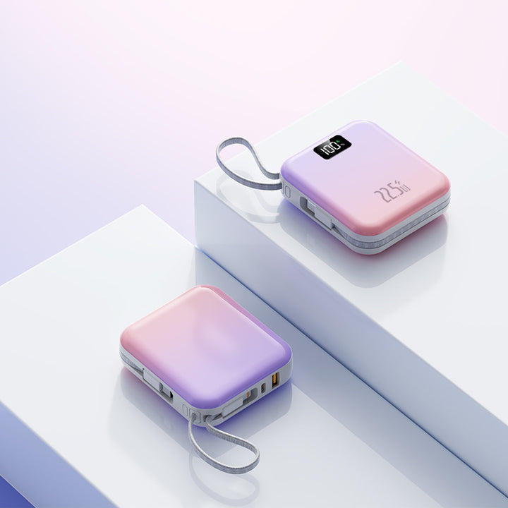 Tragbare Powerbank mit Digitalanzeige Skanto