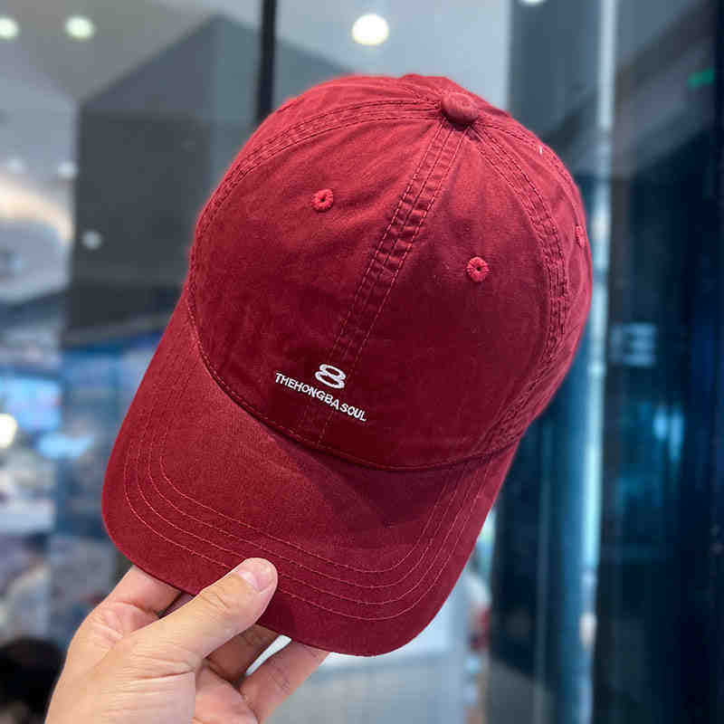 Herren Distressed Baumwoll-Baseballkappe Skanto