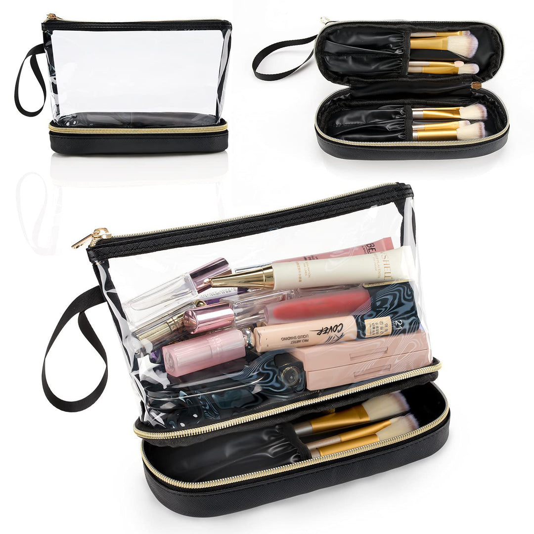 Transparente Kosmetiktasche Skanto
