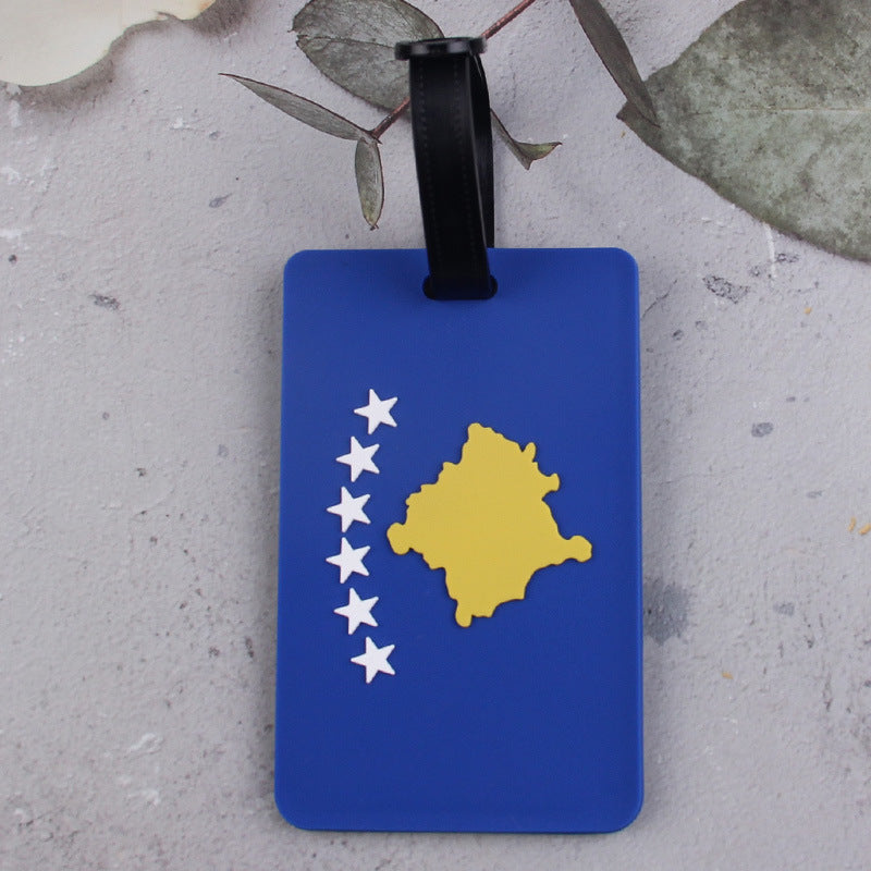 Kofferanhänger mit patriotischem Design Skanto