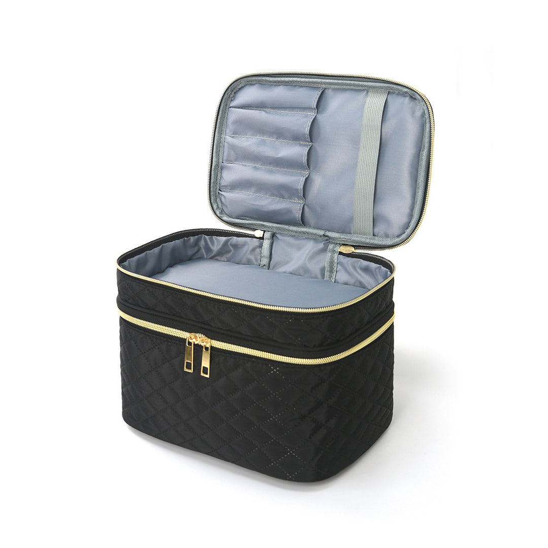 Kosmetik-Organizer-Tasche mit doppeltem Fächersystem Skanto