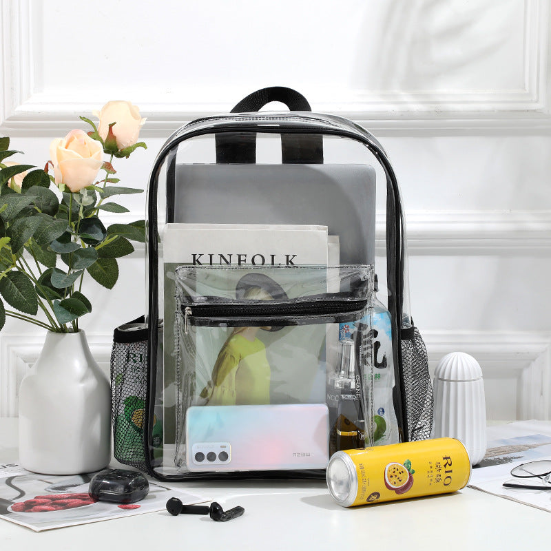 Transparenter Schulrucksack Skanto