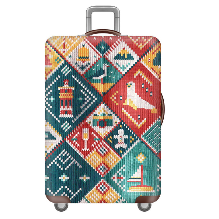 Unisex Hartschalen-Trolley mit Löwenporträt-Print, stoßfester ABS-Polycarbonat-Schale, Multiwheel-Fahrwerk und TSA-Sicherheitsschloss Skanto
