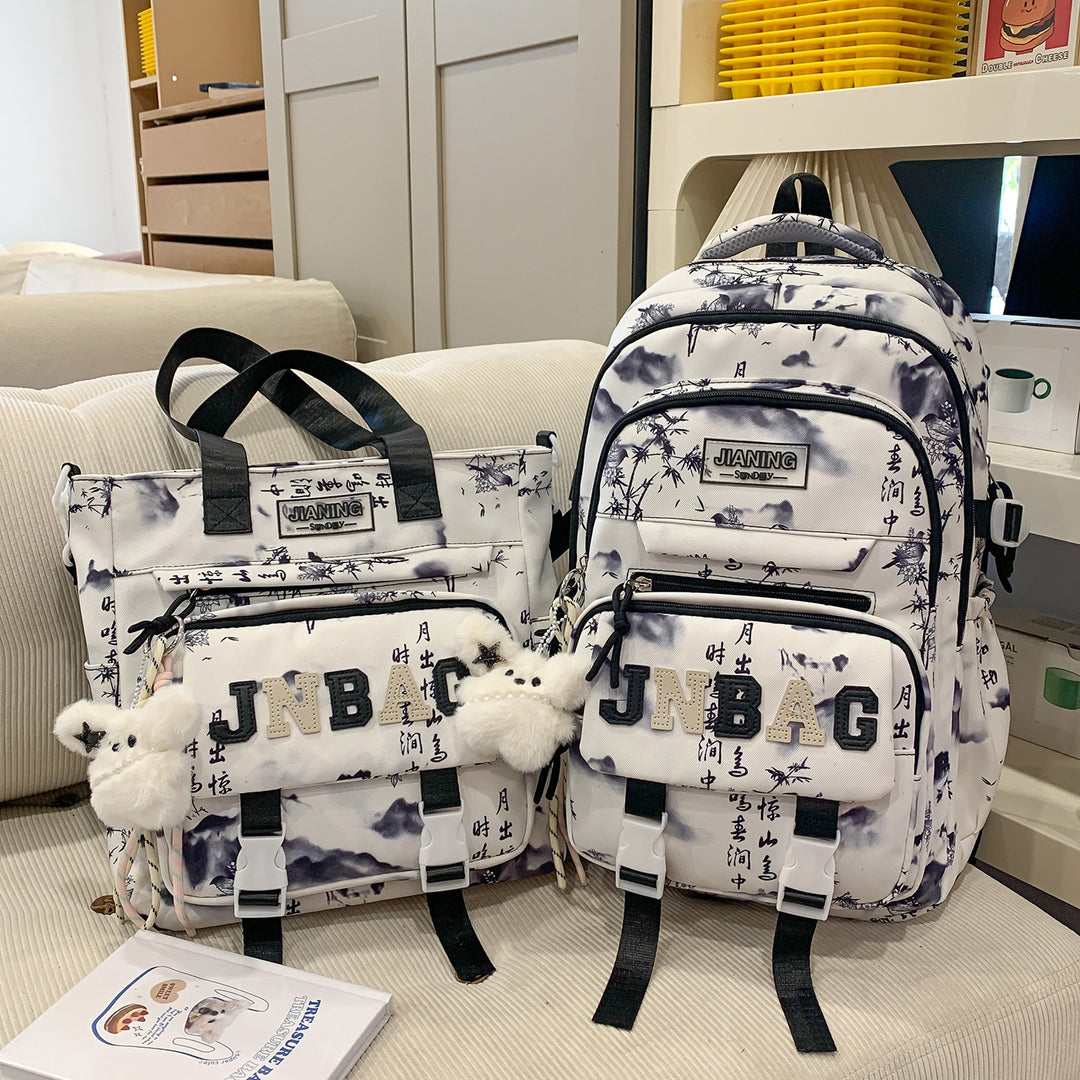 Stilvoller Rucksack Skanto mit mehreren Fächern