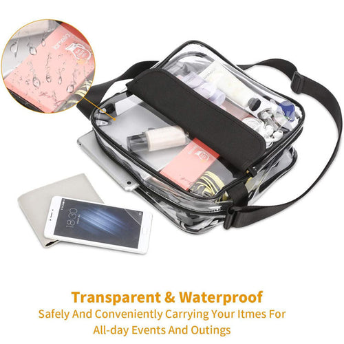 Transparente Umhängetasche Skanto