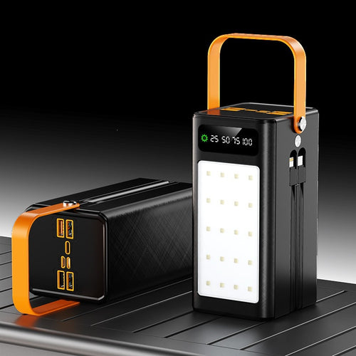 Tragbare Powerbank mit LED-Licht Skanto
