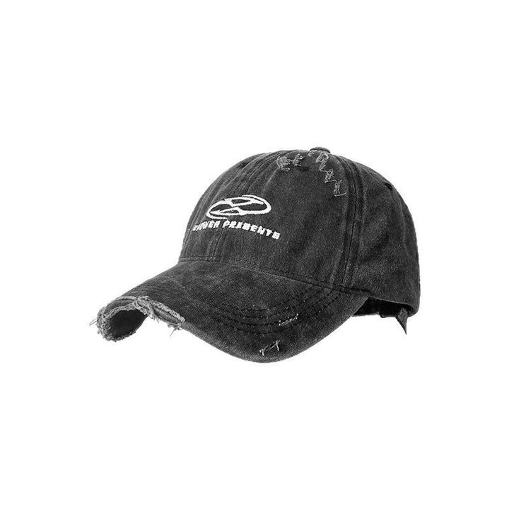 Herren Distressed Denim Baseballkappe Skanto 1784270624