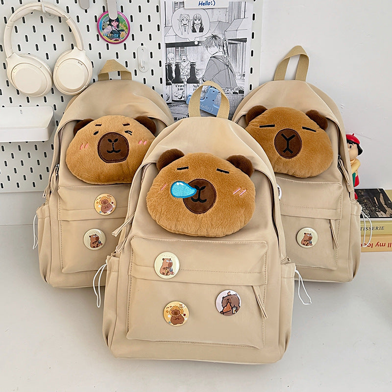 Plüsch-Charakter-Design-Rucksack Skanto