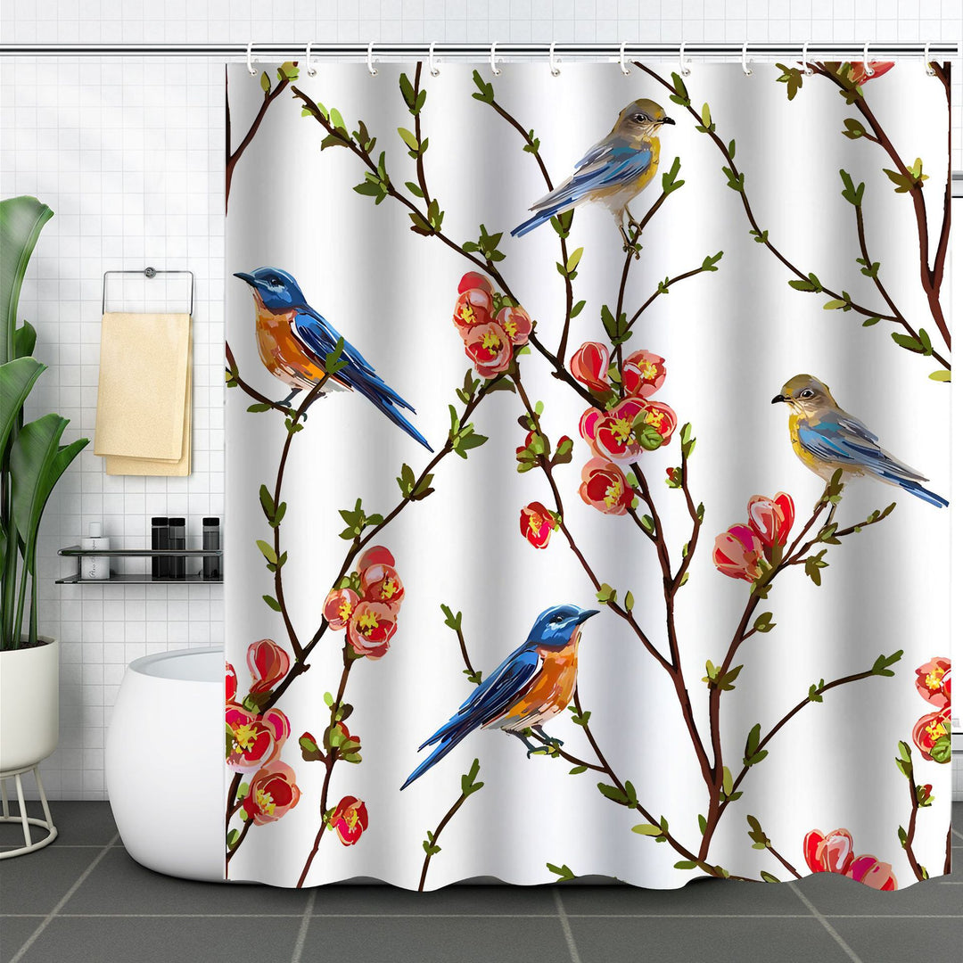 Duschvorhang Skanto mit Naturmotiv