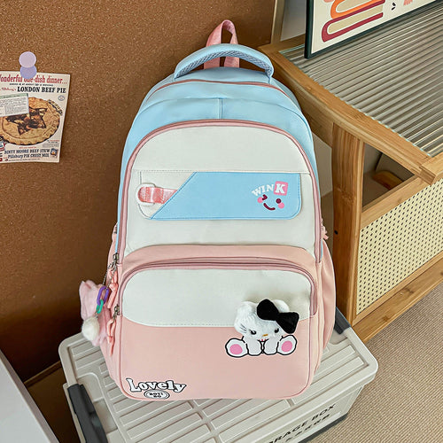 Plüsch-Charakter-Rucksack Skanto mit lustigem Thema