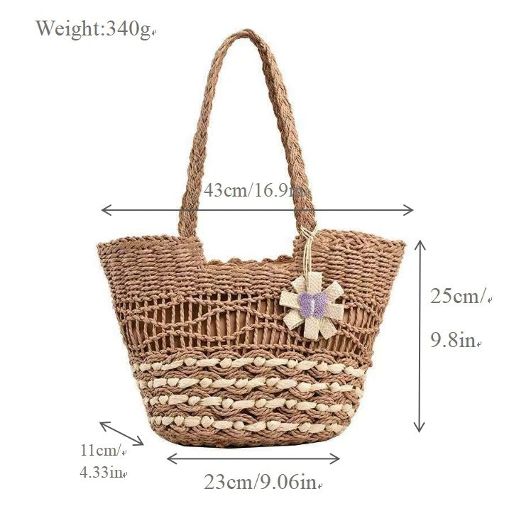 Handgewebter Strandshopper Skanto