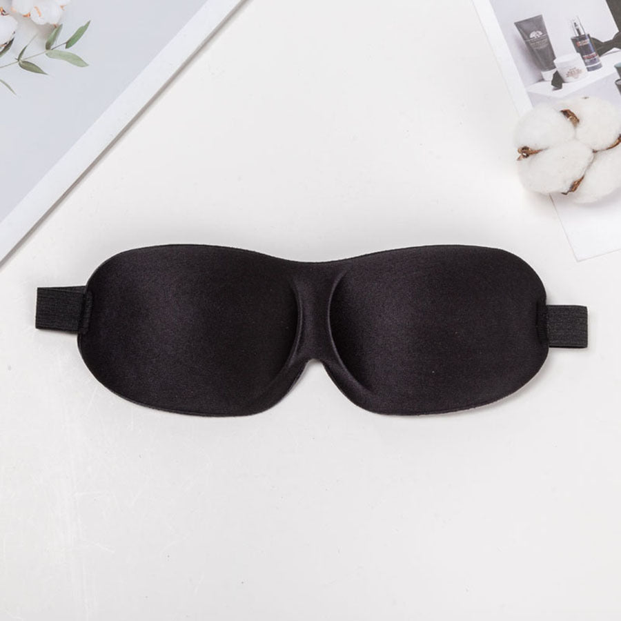 Skanto Unisex lichtblockierende Reisemaske mit thermoplastischer Nylonschale und breitem Komfortband Skanto