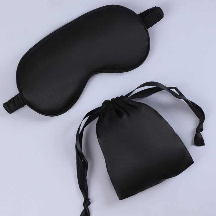 Seidenweiche Maske für Damen mit gepolstertem Augenbereich, verstellbarem Gummiband und Aufbewahrungsbeutel Skanto