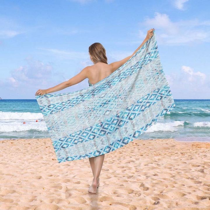 Stranddecke im exklusiven Mosaik-Design Skanto