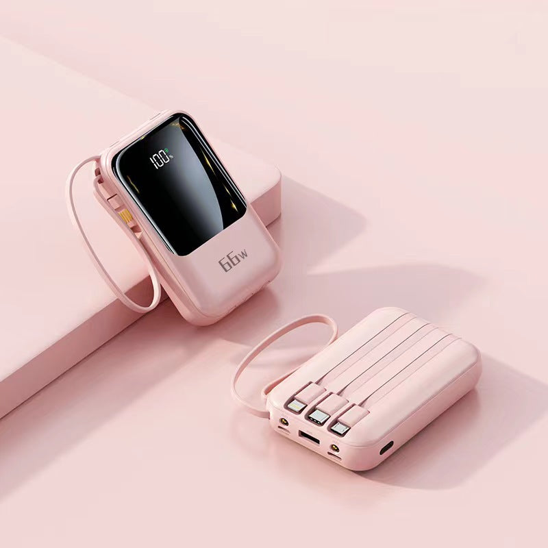 Multifunktionale Powerbank mit digitaler Ladeanzeige Skanto