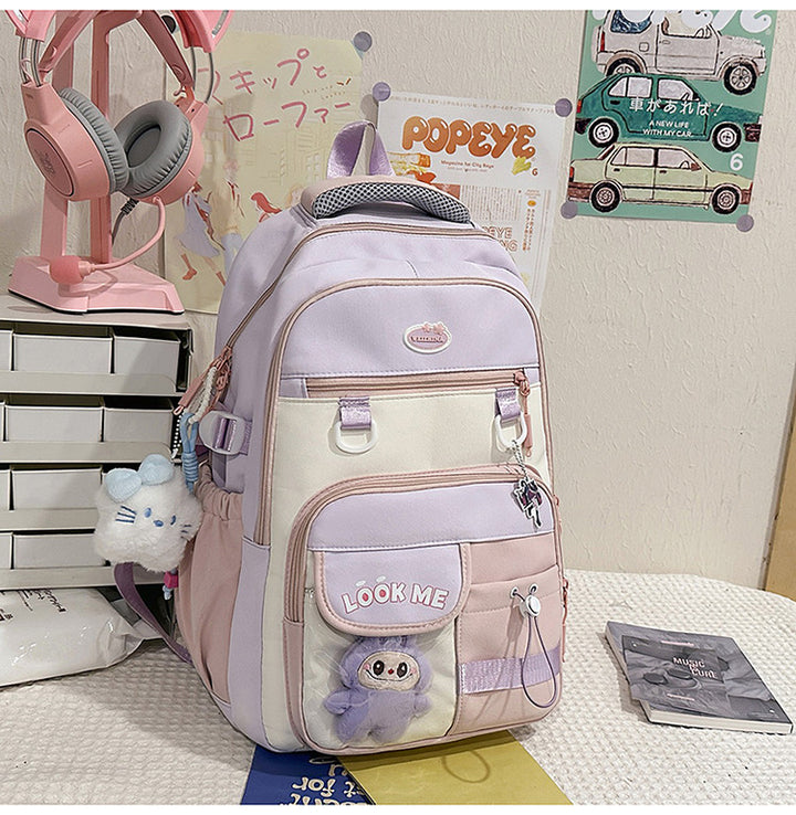 Niedlicher Plüsch-Rucksack mit Charakter Skanto
