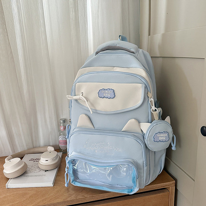 Skanto Verspielter Schulrucksack mit mehreren Fächern
