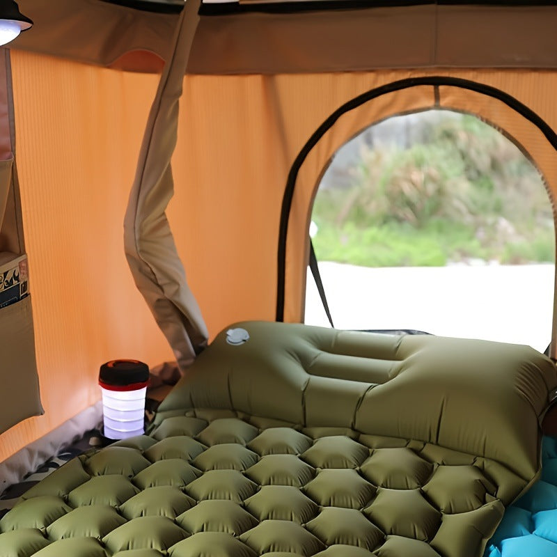 Aufblasbare Komfort-Campingmatte mit ergonomischen Luftkissen Skanto