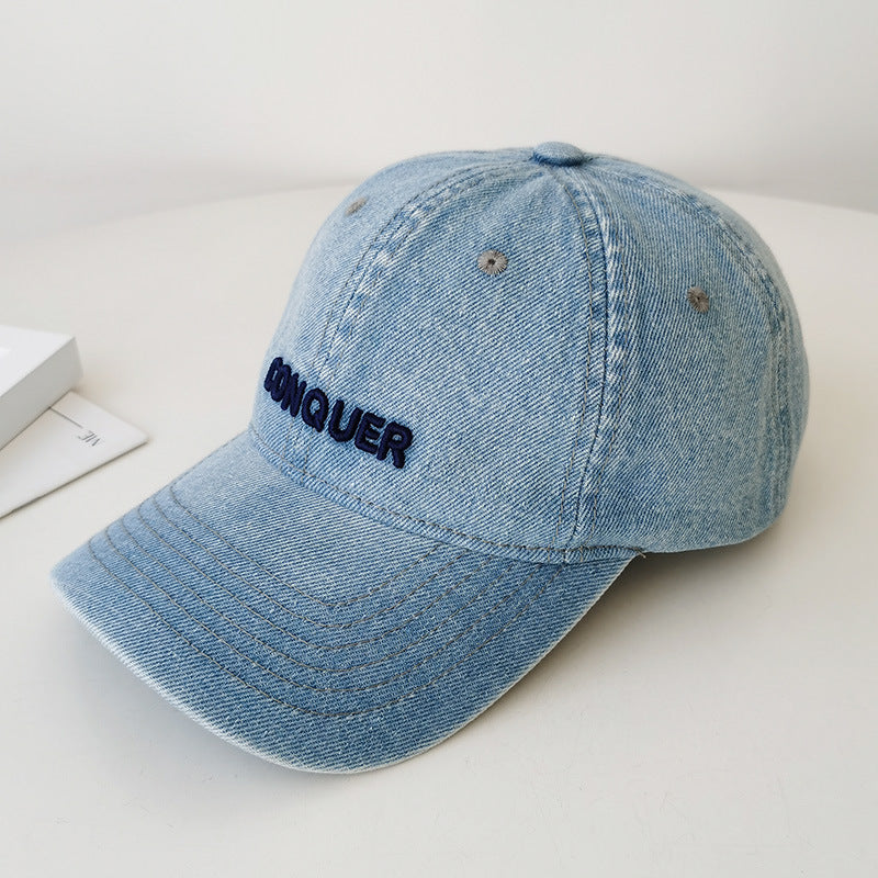 Damen Lässige Jeans-Kappe Skanto mit Stickerei