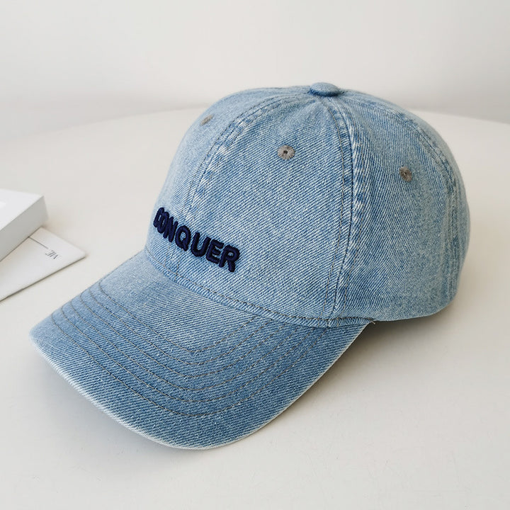 Damen Lässige Jeans-Kappe Skanto mit Stickerei