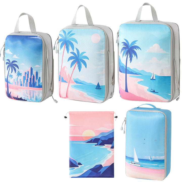 Set Reise-Organizer mit einzigartigen Naturmotiven Skanto