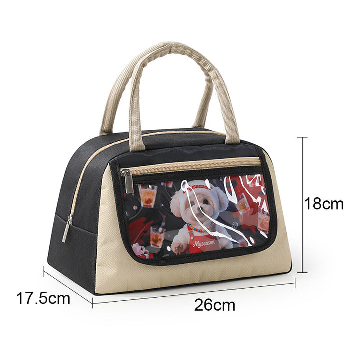 Multifunktionale Kühltasche mit transparentem Fenster Skanto