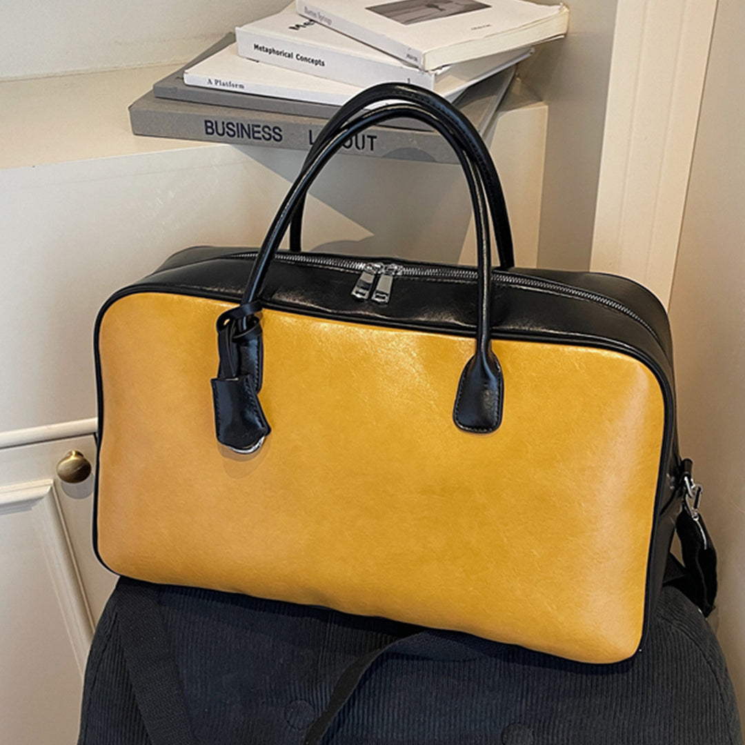 Elegante und geräumige Reisetasche aus Kunstleder Skanto