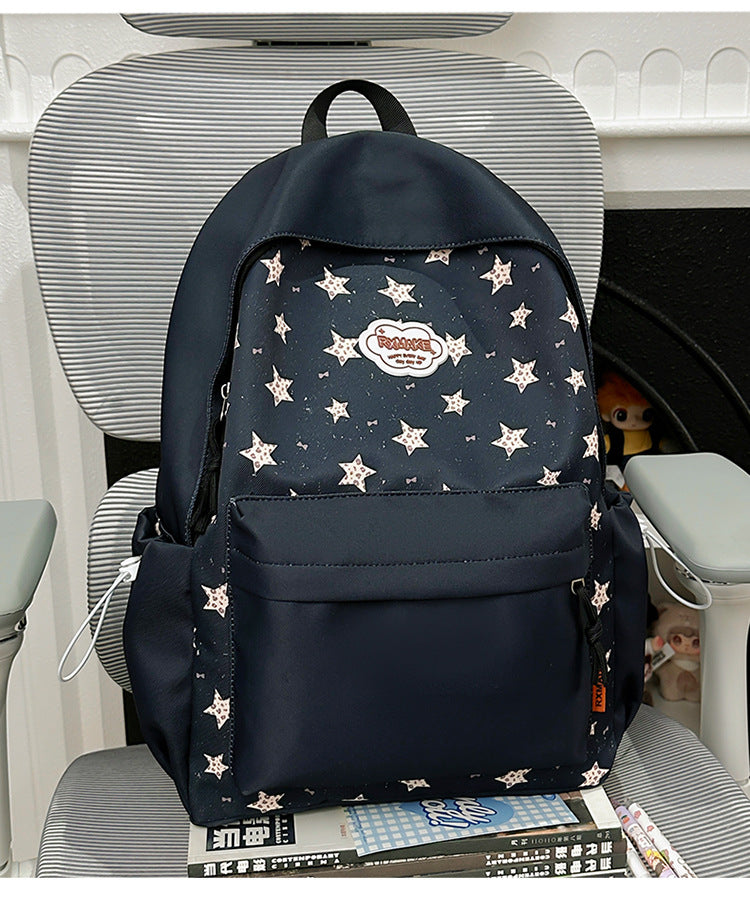 Verspielter Rucksack mit Blumenmuster Skanto