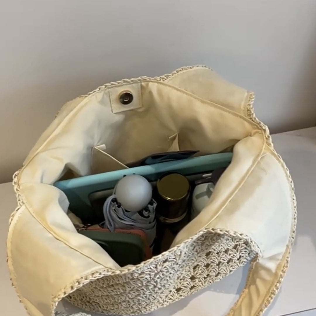 Handgemachte Strohtasche Skanto