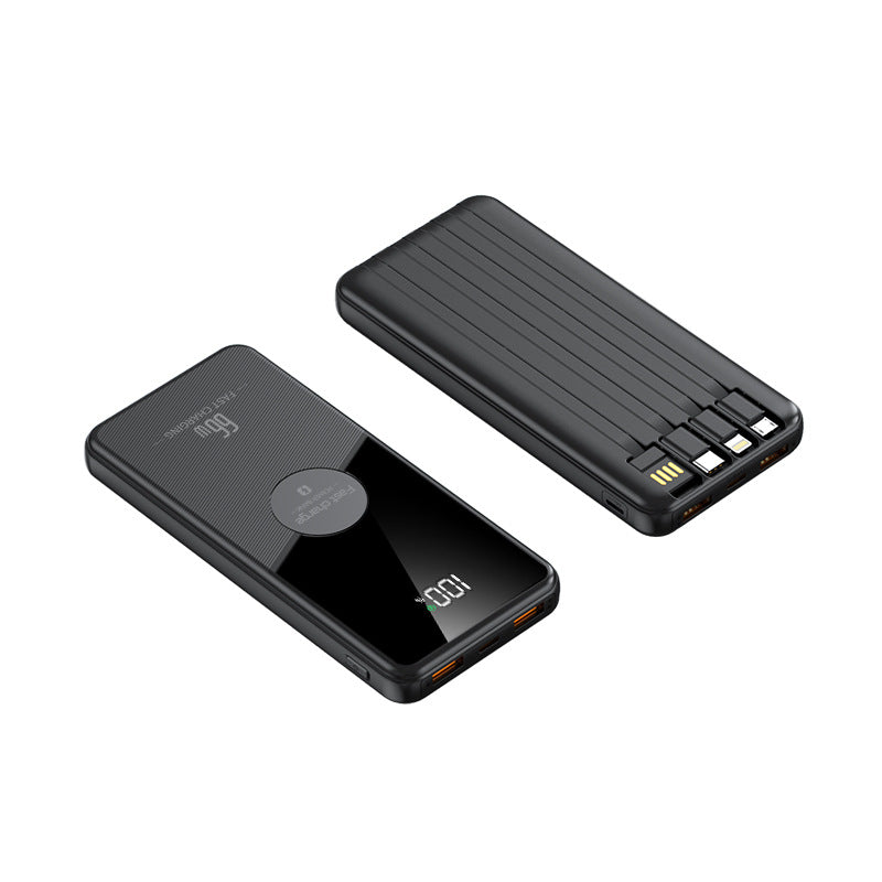 Powerbank mit intelligenter Ladeanzeige und mehreren Anschlüssen Skanto