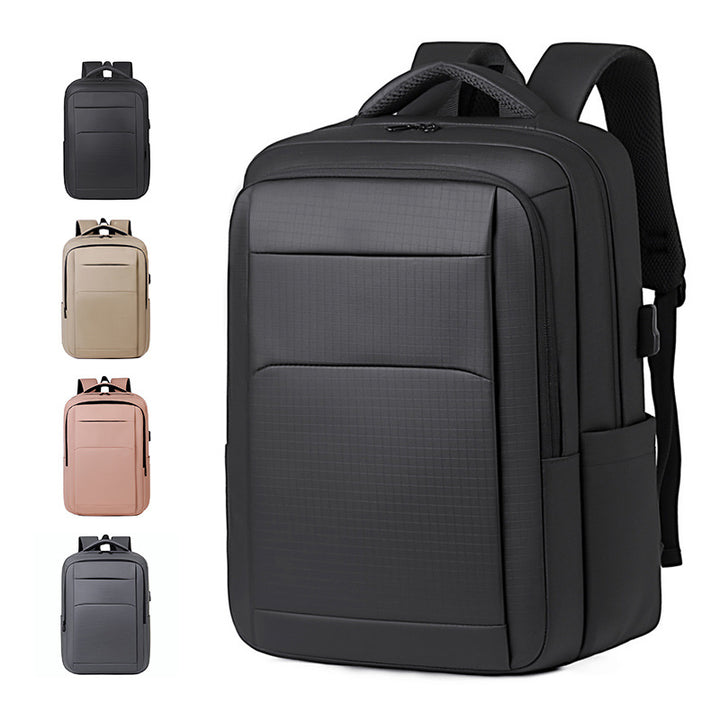 Stylischer Laptop-Rucksack mit strapazierfähigem Stoff und effizientem Organisationssystem Skanto