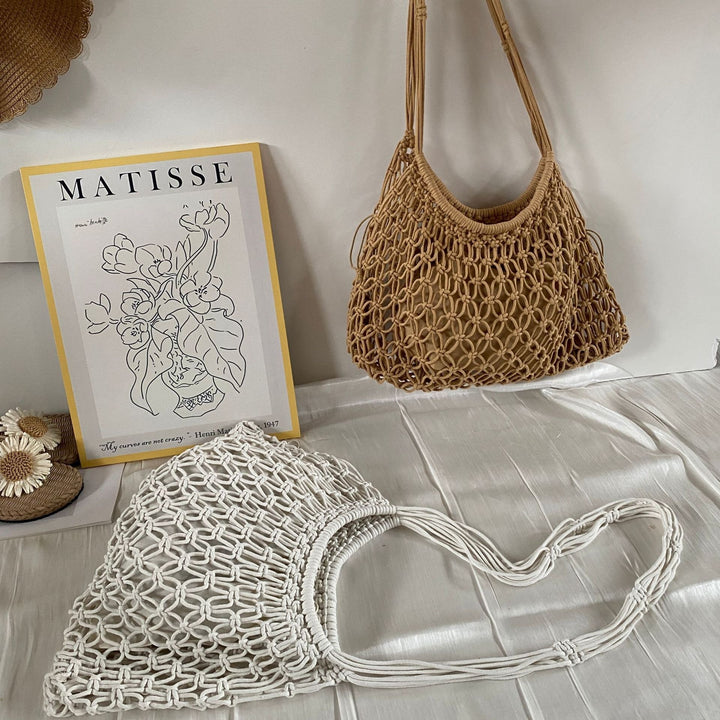 Handgeknüpfte Strandtasche Skanto