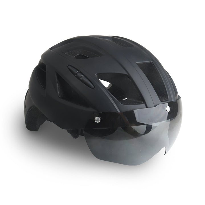 WoAerodynamischer Fahrradhelm mit Visier Skanto