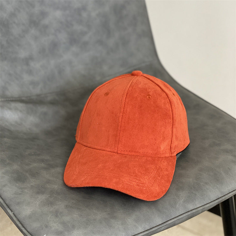 Klassische Herren-Cap mit Wildleder-Optik Skanto