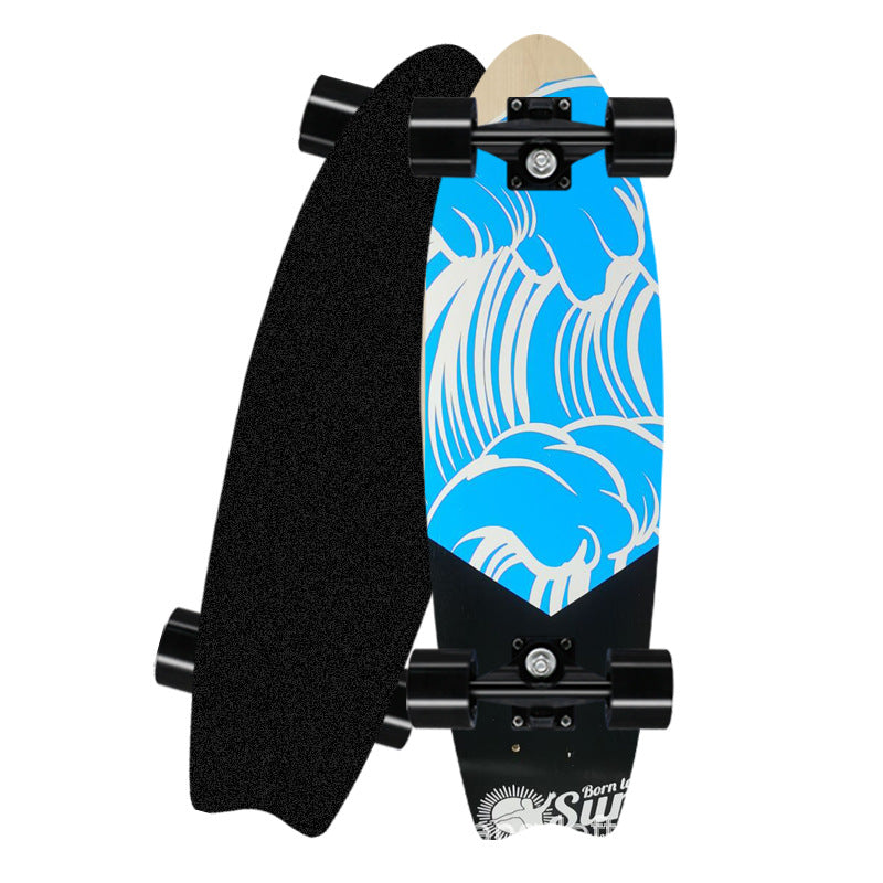 Surf-inspiriertes Mini-Cruiser-Skateboard Skanto