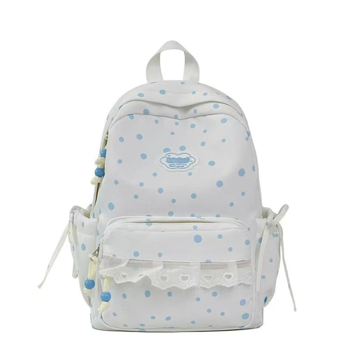 Niedlicher Rucksack mit Polka-Dot-Design Skanto