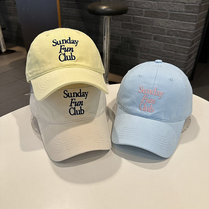 Unisex Bestickte Baumwoll-Baseballkappe Skanto