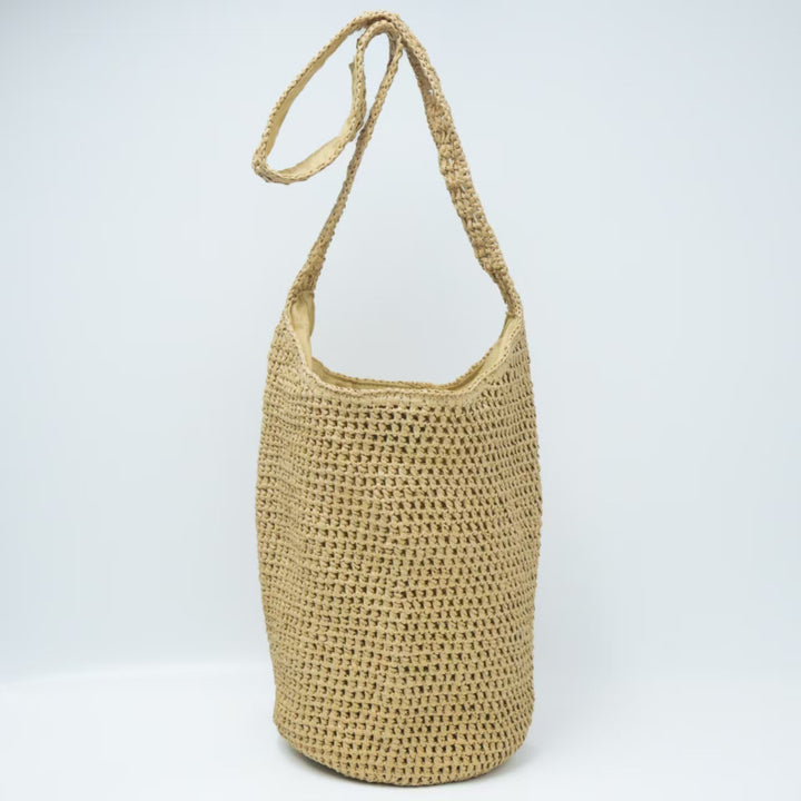 Tragetasche aus gewebtem Naturmaterial Skanto