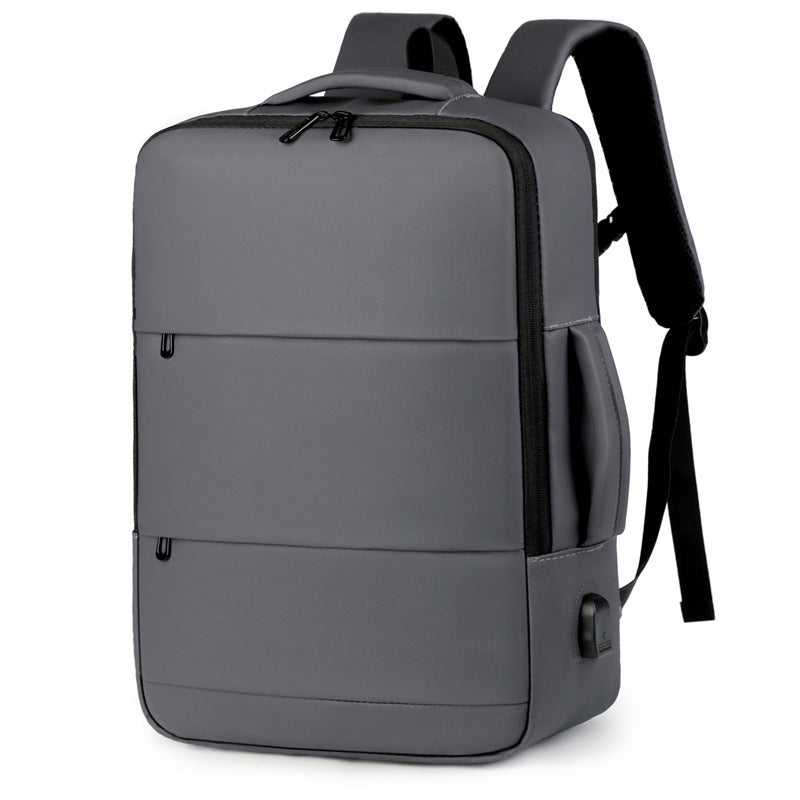Moderner Laptop-Rucksack mit praktischem USB-Anschluss und innovativem Fächersystem Skanto