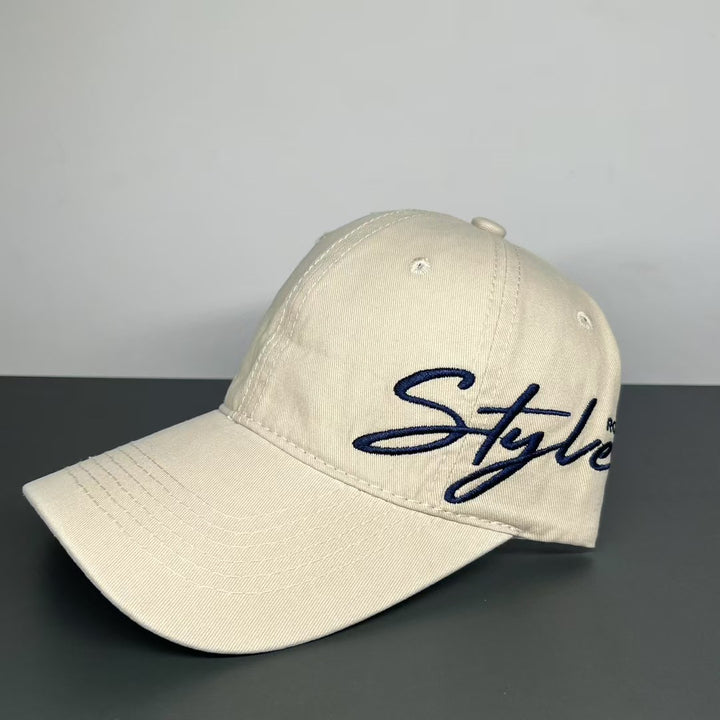 Unisex Signature Script Baseballkappe Skanto