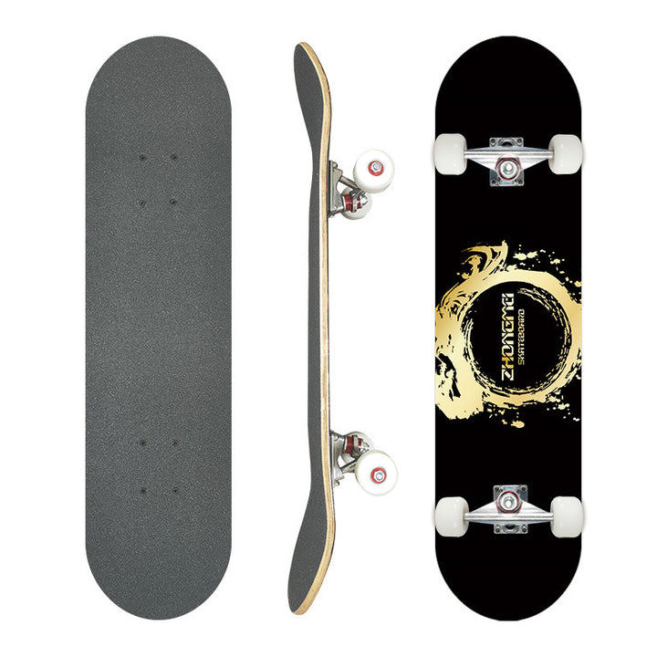Grafisches Künstlerisches Skateboard Skanto
